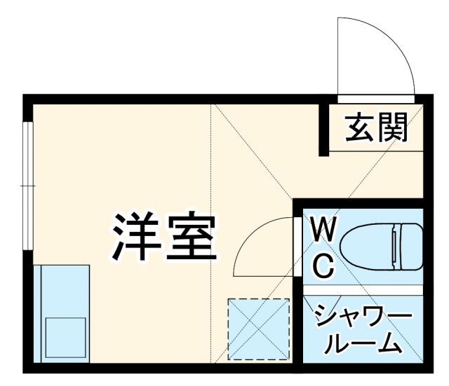 ポンデロッサ浜町の間取り