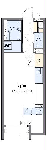 レオネクストクレールIIの間取り