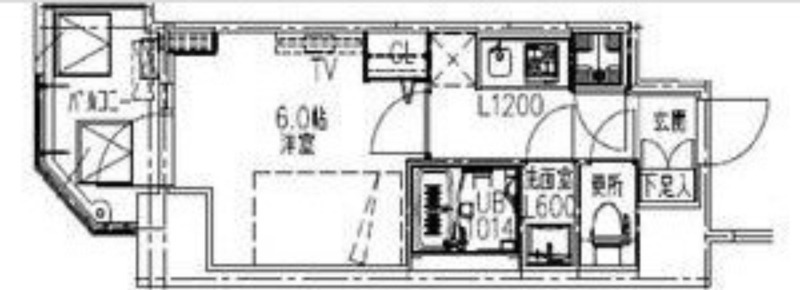 S-RESIDENCE都島Luxの間取り