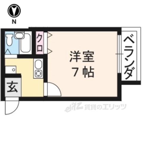 エイム二番町の間取り