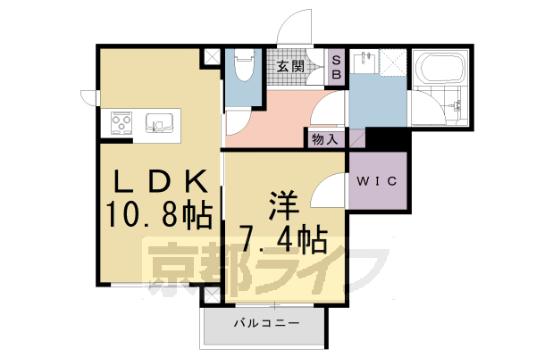 モモ北山の間取り