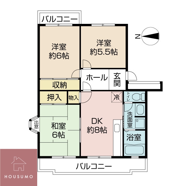 パストラル菅原の間取り