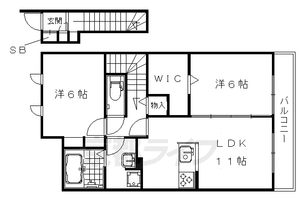 カサデルセレッソの間取り