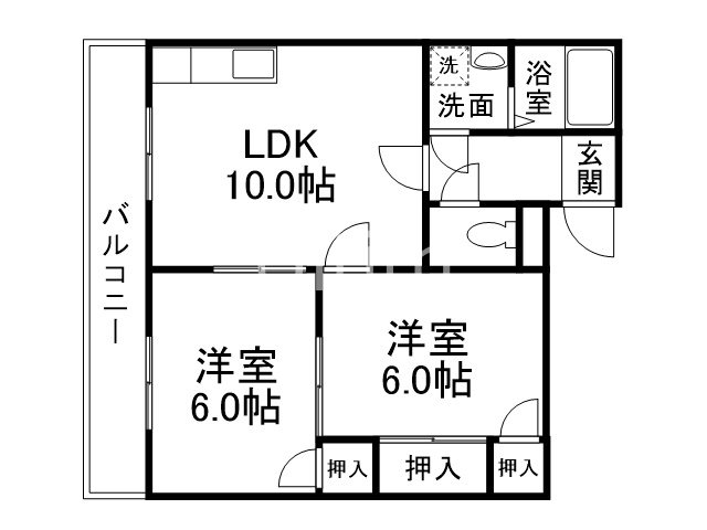 リーベンハイムの間取り