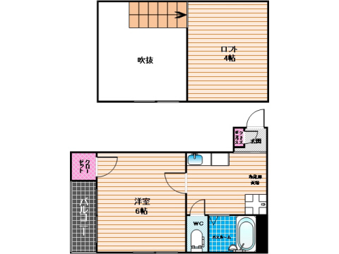 ブレッシング井尻の間取り