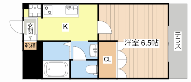 キャンディ・ポットの間取り