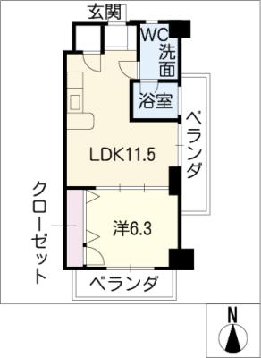 SK BUILDING 8の間取り
