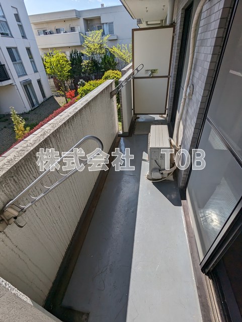 バルコニー　※クリーニング中の撮影※