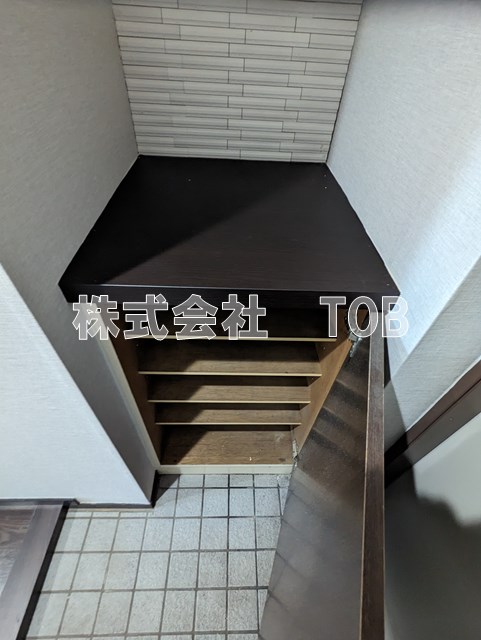その他設備　シューズボックス※クリーニング中の撮影※