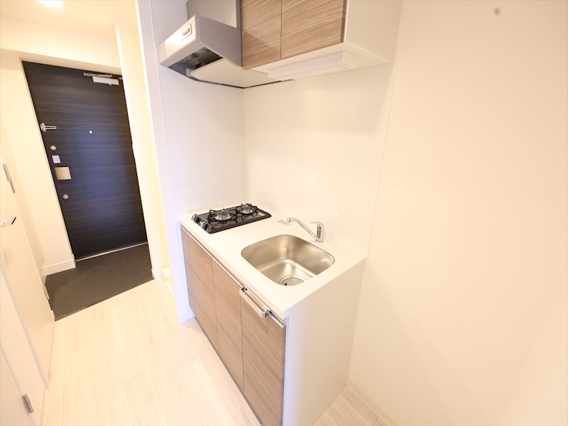 キッチン　システムキッチン（ガス2口コンロ付）