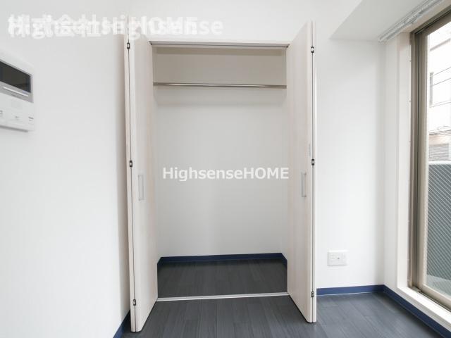 収納　十分な収納スペースがあります