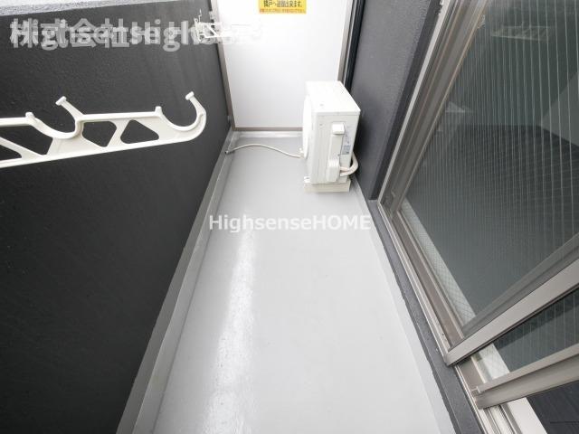 バルコニー　落ち着いた時間を過ごせるバルコニーです