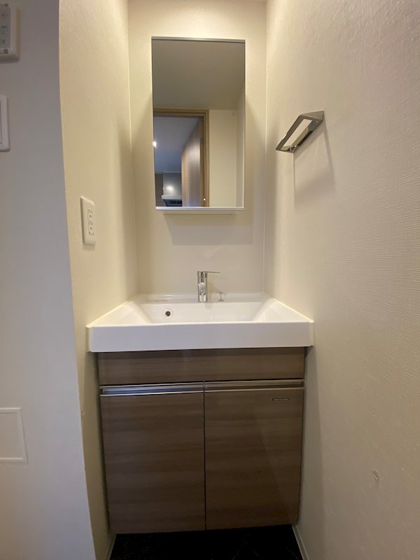 洗面設備　※別のお部屋の写真ですが参考までに