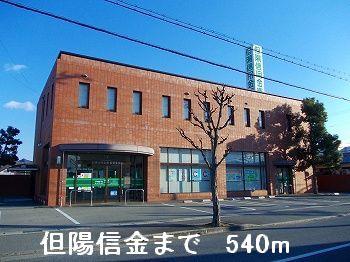 眺望　但陽信金まで540m