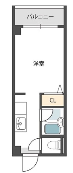 シティライフエステート難波南の間取り写真