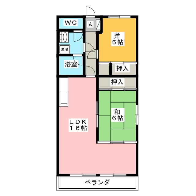 サンヴィレッジの間取り