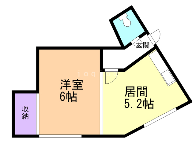 今井アパートの間取り