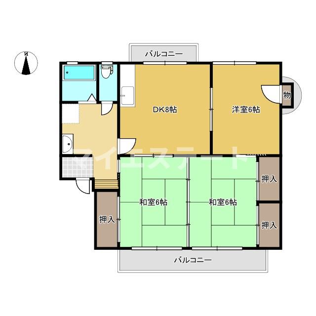 ロイヤルマンションの間取り