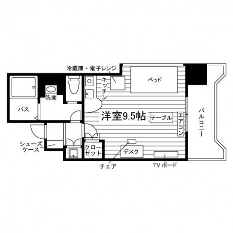 サンラビール真鶴の間取り