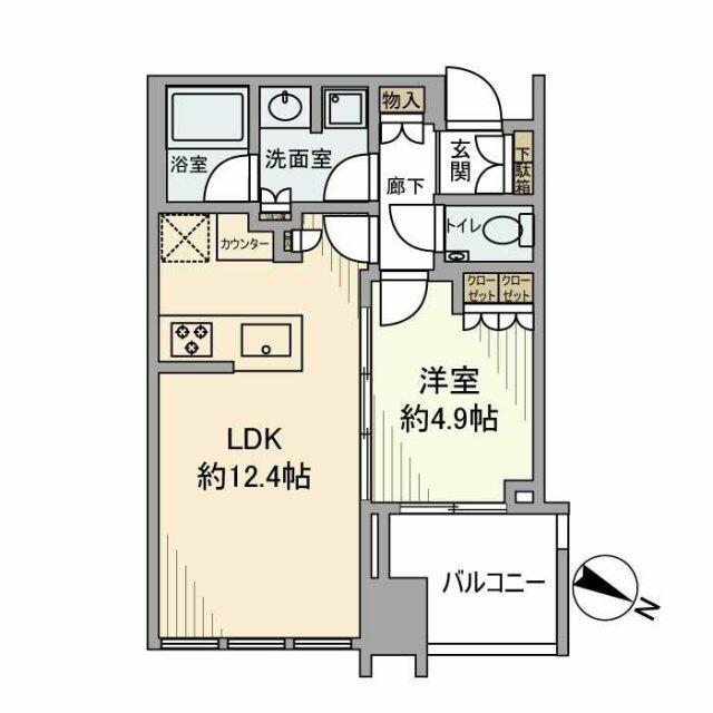 大崎ウエストシティタワーズＥ棟の間取り