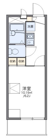 レオパレスプリウス　アンの間取り