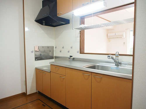 キッチン　使い易い大きさのキッチン☆