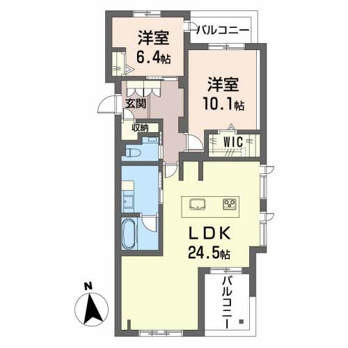 ル・フル―ヴ四間道の間取り