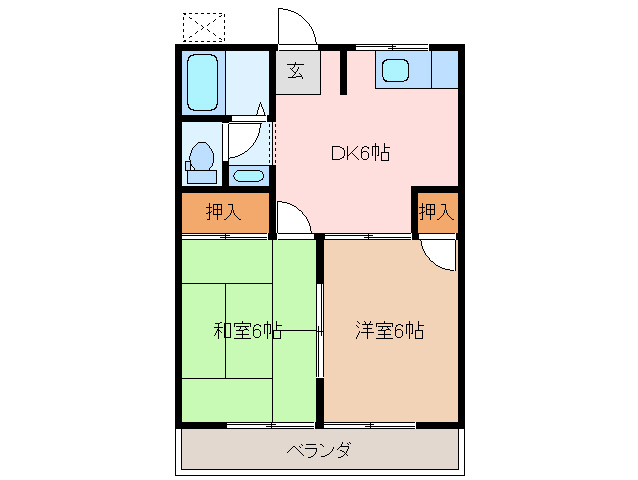 OAK TERRACEの間取り