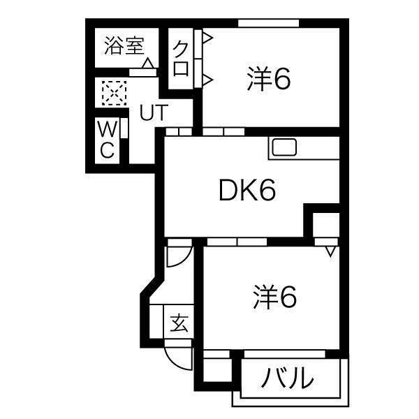 プラシードIIの間取り