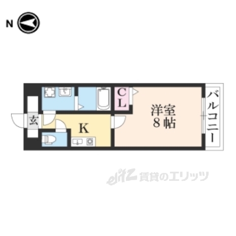 湖南市三雲のマンションの間取り