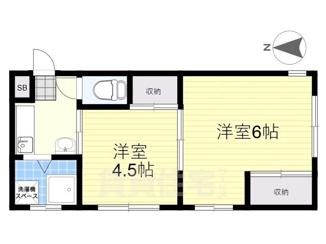 越川ビルの間取り