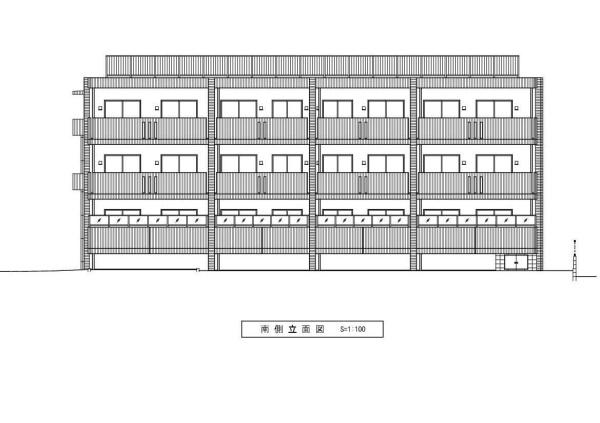 ボヌール持田の建物外観