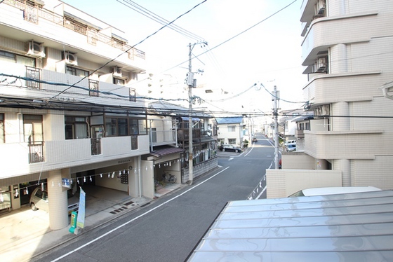 【広島市中区千田町のマンションの眺望】