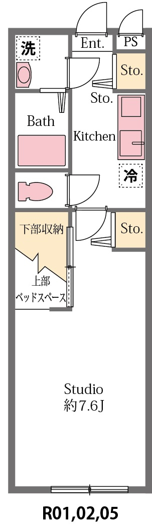 【ジェニアルの間取り】