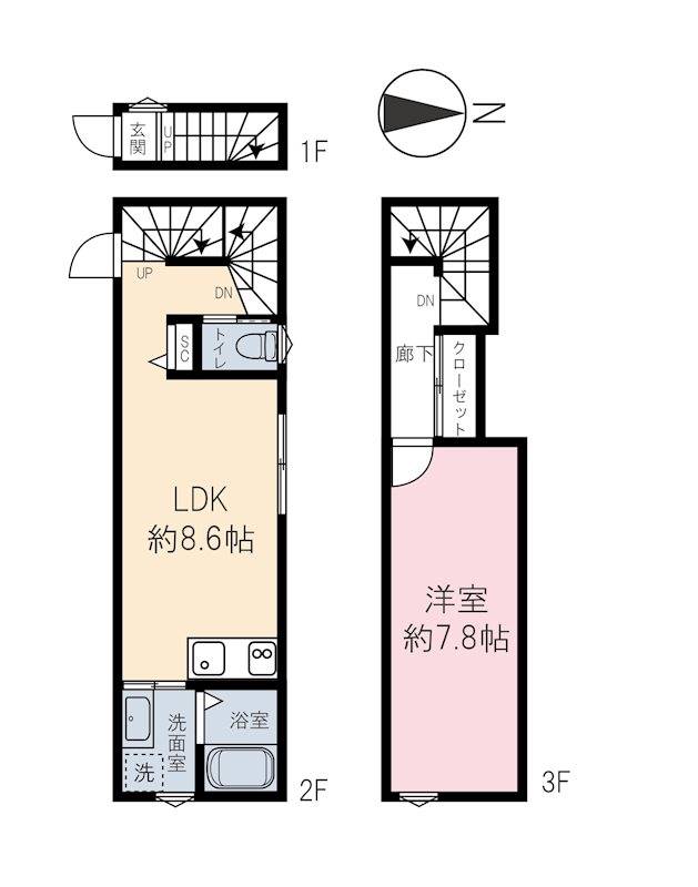 ベェレハーモニー東武練馬の間取り