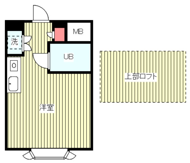 ベルシティ川口１号棟の間取り