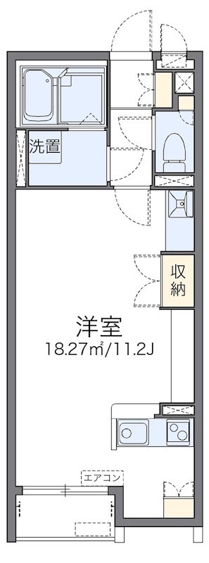 レオネクストパークビューの間取り