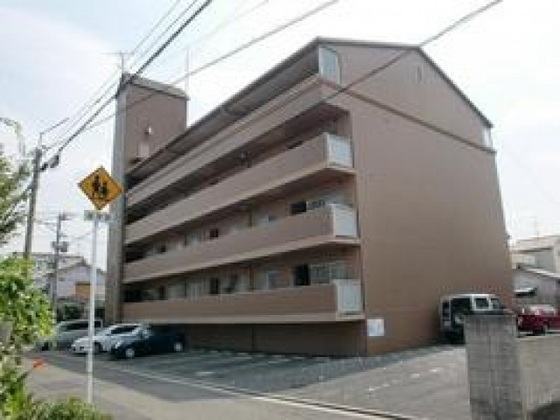 【広島市南区翠のマンションの建物外観】