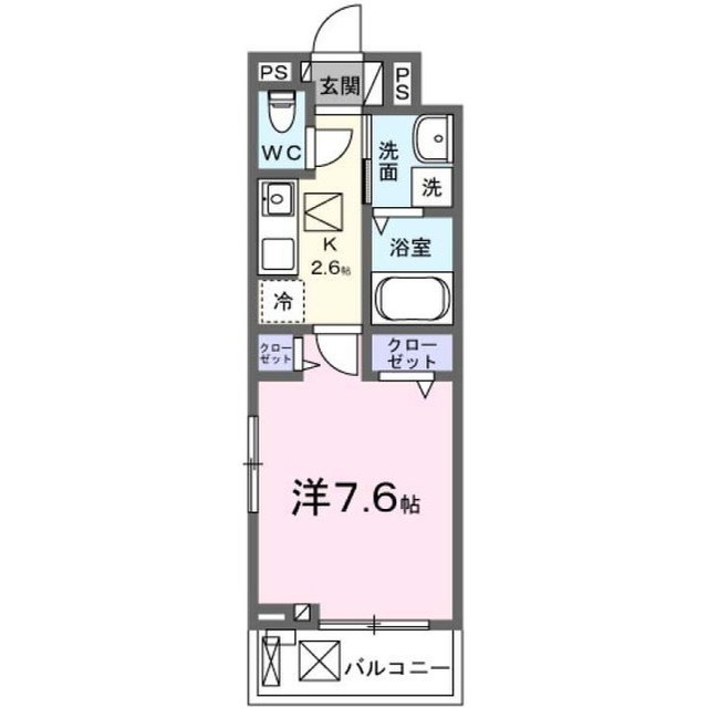 カレントヴィラVIの間取り