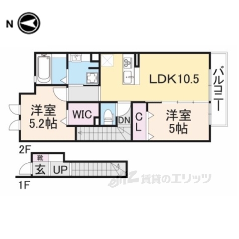 メゾン桜の間取り