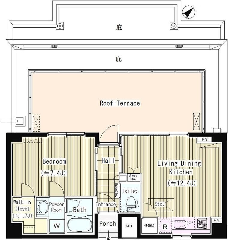 PRIME URBAN 東中野 COURTの間取り