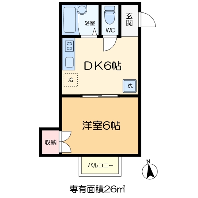 サンライトハイツの間取り