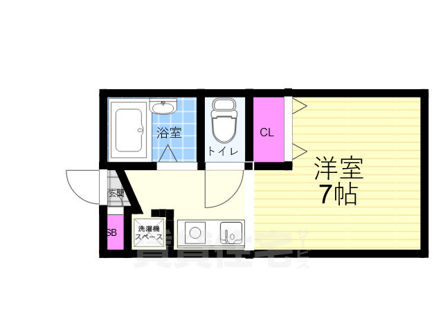 メゾン陽生ＩＩの間取り