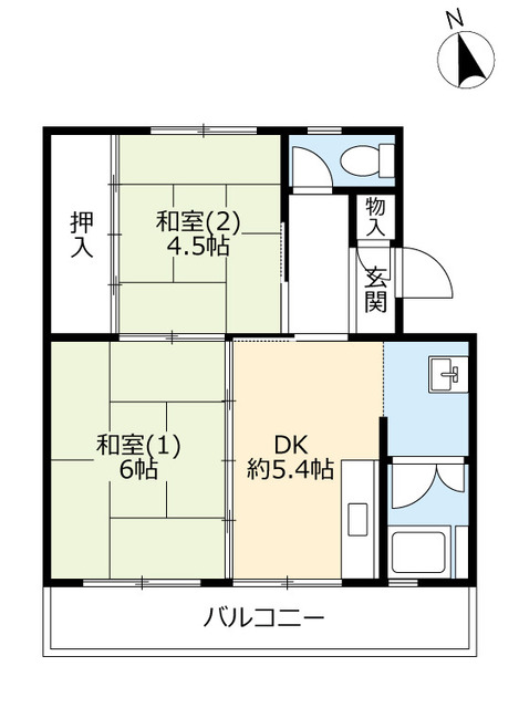 ＵＲ桜丘の間取り