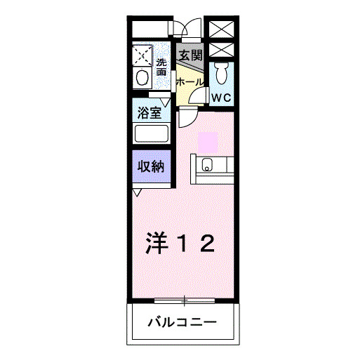 コーポＡＺＵＭＡの間取り