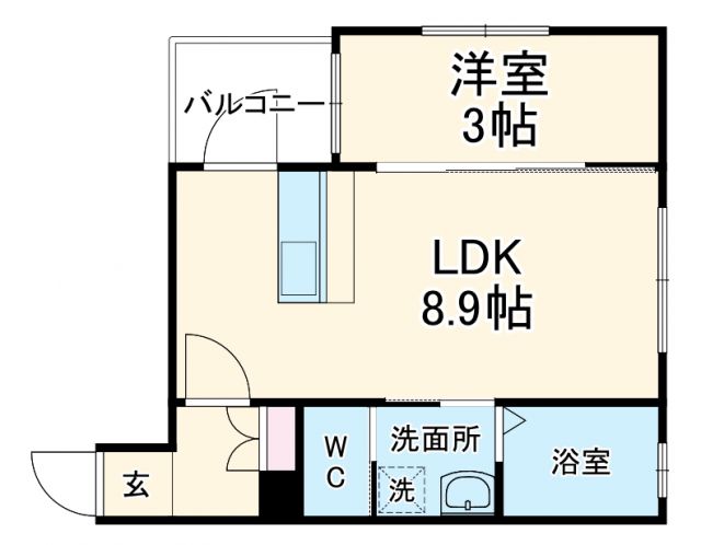 アールズマンション花田の間取り