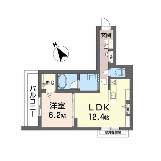 広島市西区三篠北町のマンションの間取り