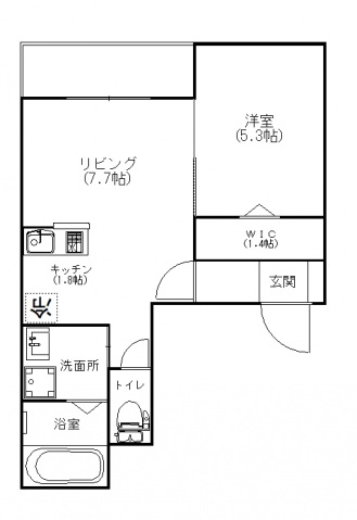 ＣＨＡＲＭＡＮＴ（シャルマン）の間取り