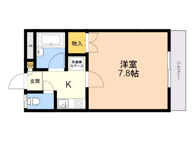 フォーサイト土井駅北Ｒｅｎａｔｕｓの間取り