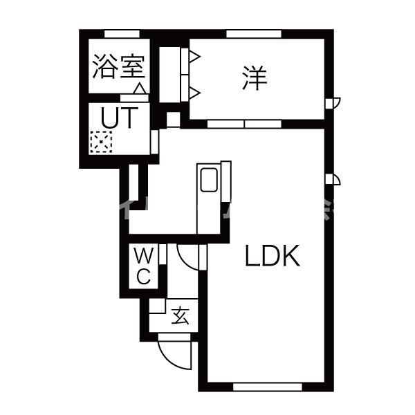 コンフォール水源の間取り